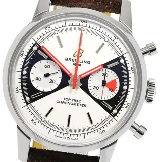 Breitling Premier A23310 41mm Stainless steel White