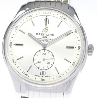 Breitling Premier A37340 40mm Stainless steel Silver