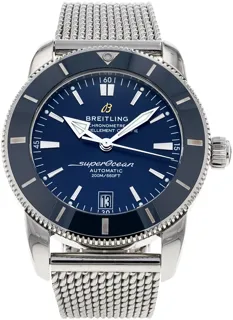 Breitling superoc AB2010 Stainless steel Blue