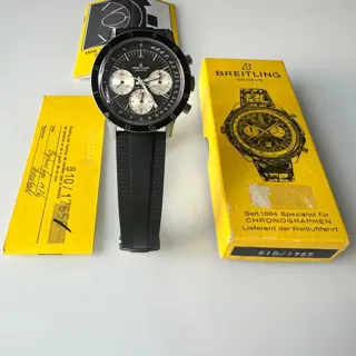 Breitling Top Time 7656 42mm Stainless steel Black