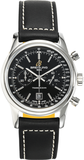 Breitling Transocean A41310 38mm Stainless steel Black