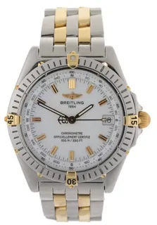 Breitling Windrider B10350 38mm Stainless steel White