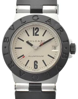 Bulgari Diagono AL 32 TA 32mm Aluminium Silver