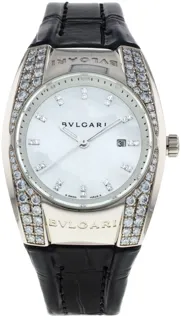 Bulgari Ergon EGW 30 G White gold Mother of Pearl White$Diamond