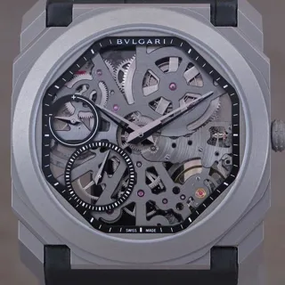 Bulgari Octo 102714 40mm Titanium Skeletonized