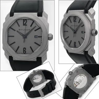 Bulgari Octo 102858 BGO41C14TVD 41mm Titanium Gray