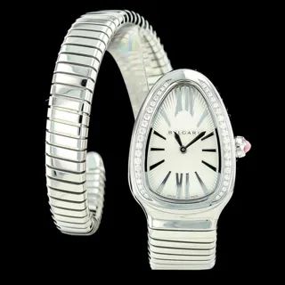 Bulgari Serpenti 101816 24mm Stainless steel Gray