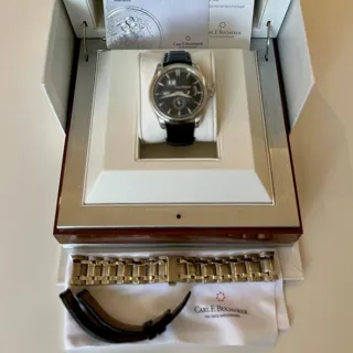 Carl F. Bucherer Manero 42.5mm Stainless steel Black