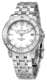 Carl F. Bucherer Patravi ScubaTec 00.10634.23.23.21 Stainless steel White