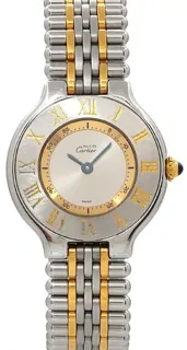 Cartier 21 Must de Cartier W10073F4 28mm Champagne