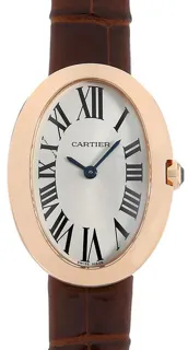 Cartier Baignoire Small Model W8000007 32mm Rose gold Silver