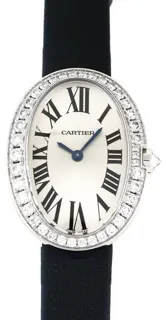 Cartier Baignoire WB520008 31.5mm White gold Silver