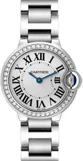 Cartier Ballon Bleu 28mm W4BB0015 Stainless steel silver