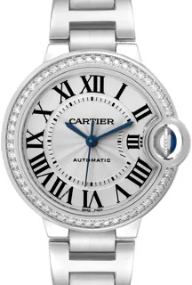 Cartier Ballon Bleu 33mm W4BB0016 33mm Stainless steel Silver