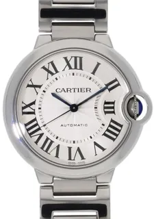 Cartier Ballon Bleu 36mm W6920046 36mm Stainless steel White