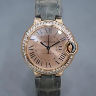 Cartier Ballon Bleu de Cartier WJBB0076 33mm Rose gold