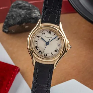 Cartier Cougar 117000R 25mm Yellow gold