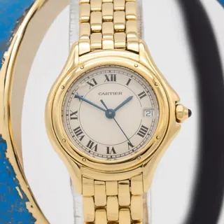 Cartier Cougar 887906 26mm Yellow gold