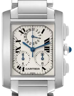 Cartier Cougar W51001Q3 37mm Stainless steel Silver