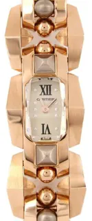 Cartier Crash WGMB0003 18mm Yellow gold Silver