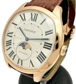 Cartier Drive de Cartier WGNM0008 40mm Pink gold Silver