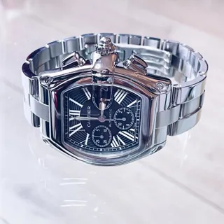 Cartier Roadster W62020X6 47mm Stainless steel Black