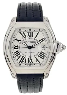 Cartier Roadster W62032X6 42mm Stainless steel Silver