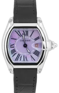 Cartier Roadster 2675 / W6206007 31mm Stainless steel White