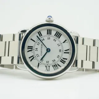 Cartier Ronde de Cartier W6701004 29mm Stainless steel White