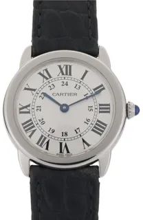 Cartier Ronde Solo de Cartier 2933 29mm Stainless steel Silver