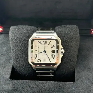 Cartier Santos de Cartier WSSA0018 40mm Stainless steel Silver