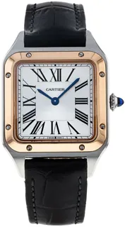 Cartier Santos Dumont W2SA0012 28mm Stainless steel Silver