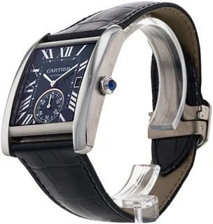 Cartier Tank WSTA0010 Stainless steel Blue