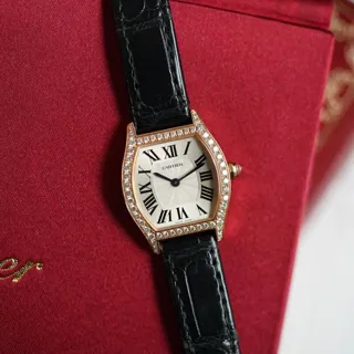 Cartier Tortue WA501006 Rose gold Silver