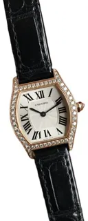 Cartier Tortue WA501006 Rose gold Silver