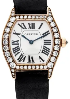 Cartier Tortue WA507031 20mm Rose gold Silver