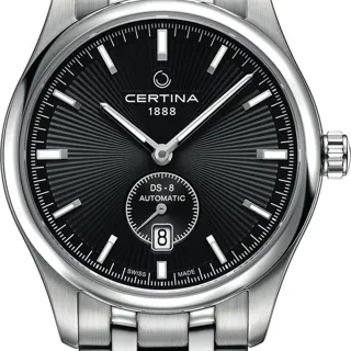 Certina DS-8 C033.428.11.051.00 40mm Stainless steel Black