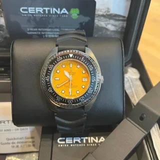 Certina DS C024.907.17.281.10 Stainless steel Orange