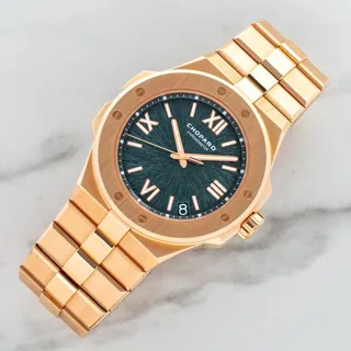 Chopard Alpine Eagle 295363-5007 41mm Rose gold Green