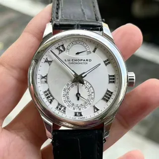 Chopard L.U.C 161926-1001 43mm White gold Silver