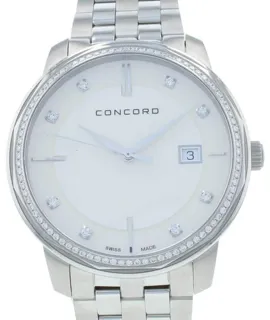 Concord 320486 40mm Stainless steel Silver