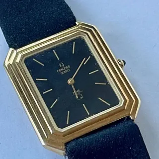 Concord 424976 27mm Yellow gold Black