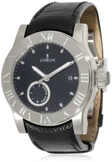 Corum Romulvs 02.0001 Stainless steel Black