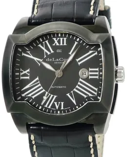 DeLaCour WAST2218-0739 48.5mm Stainless steel Black