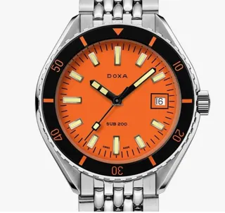 Doxa Sub 799.10.351.10 42mm Stainless steel Orange