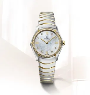 Ebel Sport 1216390A 29mm Yellow gold and Stainless steel White