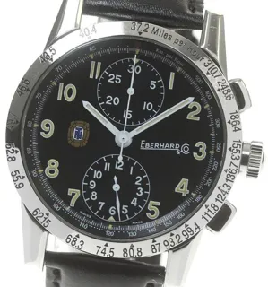 Eberhard & Co. Tazio Nuvolari 31030.5 39mm Stainless steel Black