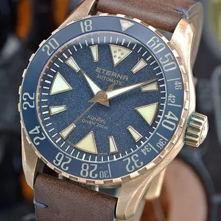 Eterna Kontiki 1291.78.50.1422 44mm Bronze Black