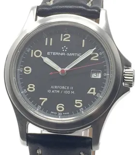 Eterna Matic 8407.41 36mm Stainless steel Black