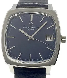 Eterna Matic 2002 XL 41mm Stainless steel Blue